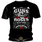   GUNS N ROSES - KENTUCKY LIVE.  S.ZF. 600.  férfi zenekaros  póló. 