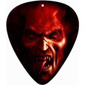 DEVIL FACE.  pengető nyaklánc