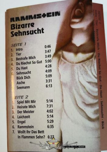 RAMMSTEIN - Bizarre Sehnsucht.  müsoros kazetta