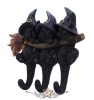 BLACK CAT - Boszorkánysegítők kulcstartó - Witches Helpers Key Hanger 20cm. u5715u1.  fantasy figura