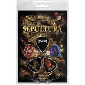   Sepultura - Plectrum Pack.  Discography.  Plectrum Pack. gitárpengető szett