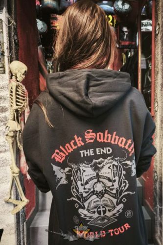 BLACK SABBATH - THE END.  kapucnis pulóver