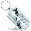 Judas Priest - Standard Keychain.  British Steel Razor Blade.  import fém kulcstartó