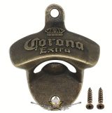   CORONA EXTRA - Retro dekoratív palacknyitó, falra szerelhető .   FalI  sörnyitó