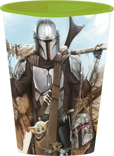 STAR WARS - MANDALORIAN. LICENC MŰANYAG KISPOHÁR BABY YODA.K674406,  műanyag pohár