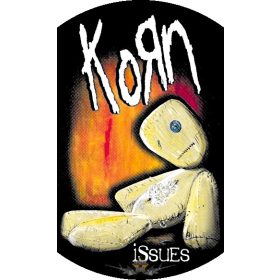 KORN - ISSUES.  medál, dog tag.