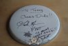 Y&T. Yesterday - Today - Y-T - Signed Drumhead by Leonard Haze - Hivatalos emléktárgy.