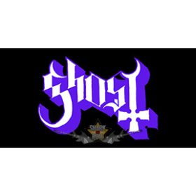 Ghost 1  -  Logo.  10 x 5.  felvarró Ghost 1  -  Logo.  10 x 5.  felvarró