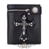 Gothic cross - cipzáras pénztárca