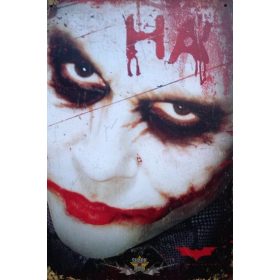 Joker - Ha,ha,ha.  20X30.cm. fém tábla kép