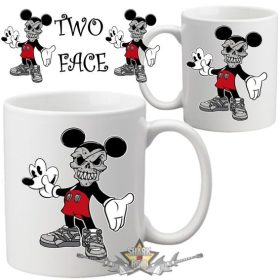 Mickey - Two face.  poénos bögre