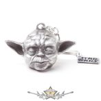 Star Wars – Yoda 3D Metal Keychain. kulcstartó
