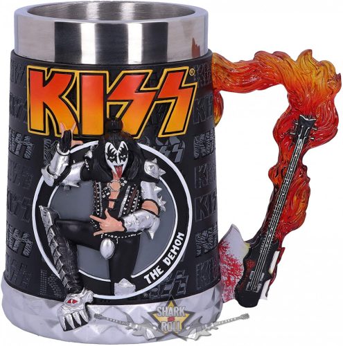 KISS - Flame Range Gene Simmons - The Demon Tankard,. korsó, kehely