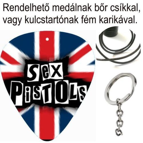 SEX PISTOLS.  pengető nyaklánc