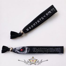   Iron Maiden - The Book of Souls Wristband.   karkötő, csuklópánt. RITKASÁG !