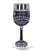 Black and White  - Spirit Board Goblet Glass.  B5141RO..  fantasy dísz, kehely. serleg