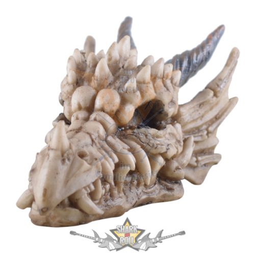 Sárkány - Skeleton dragon skull mini. 816-4289   fantasy dísz