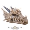 Sárkány - Skeleton dragon skull mini. 816-4289   fantasy dísz