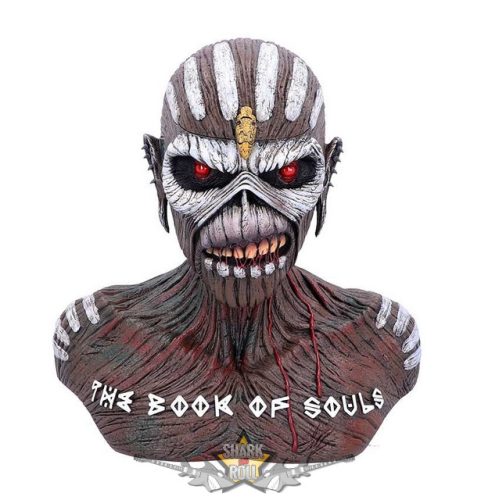 Iron Maiden  -The Book of Souls Bust Box 26cm. B5268SO.  koponya figura  RITKA !