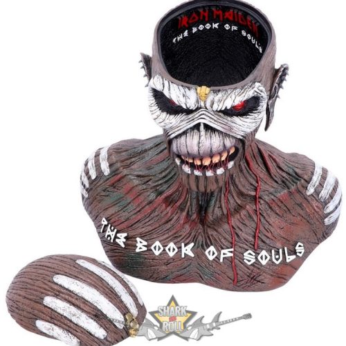 Iron Maiden  -The Book of Souls Bust Box 26cm. B5268SO.  koponya figura  RITKA !