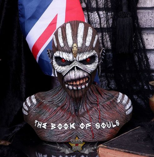Iron Maiden  -The Book of Souls Bust Box 26cm. B5268SO.  koponya figura  RITKA !