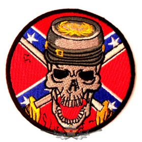   Rebel flag. The South Will Rise Again  F.IT. 807.  felvarró 