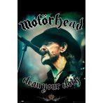 Motorhead - Lemmy, Clean your Clock.   plakát, poszter