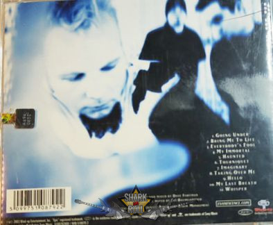 Evanescence - Bring me to life. cd   Ritka ! Dedikált ! zenei  cd.