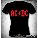 AC/DC - Classic logo. MT.069.  női póló