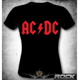 AC/DC - Classic logo. MT.  női póló
