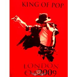 MICHAEL JACKSON - KING OF POP.   import zenekaros  póló. 