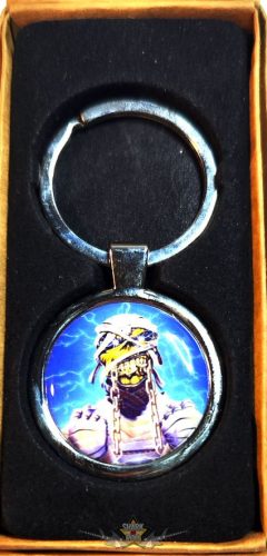 IRON MAIDEN - Powerslave Eddie.   import fém kulcstartó