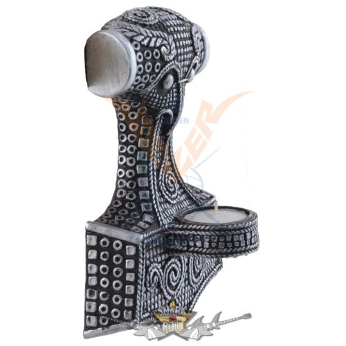 Thor's Hammer - Tealight holder Thor's Hammer for the wall. 816-8696.   mécses, gyertya tartó
