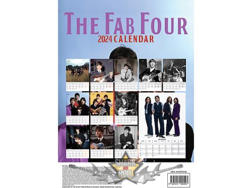 THE BEATLES -  2024 Unofficial Calendar - A3-as naptár fali naptár, calendar