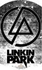LINKIN PARK - LOGO.  import fém kulcstartó