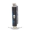 Hell Rider Skull Biker Hip Flask.  7oz. B4095M8. flaska