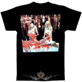 CANNIBAL CORPSE - BUTHERED AT BIRTH.  SP.   férfi zenekaros póló   CANNIBAL CORPSE - BUTHERED AT BIRTH.  SP.   férfi zenekaros póló