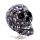 Bloodshot Red-Eye Skull Ornament. 18. CM. D4716P9.  koponya figura