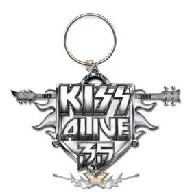 KISS - Keychain -  Alive 35 Tour  import fém kulcstartó KISS - Keychain -  Alive 35 Tour  import fém kulcstartó