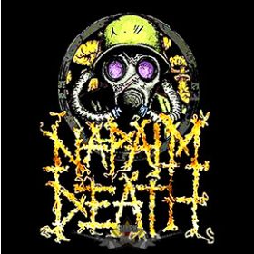 NAPALM DEATH - GAS MASZK   SG. felvarró