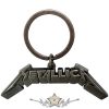 Metallica - Keychain.  3D Logo.  import fém kulcstartó