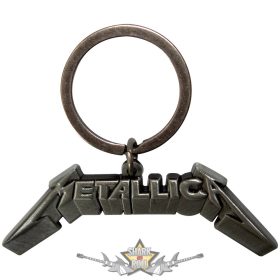 Metallica - Keychain.  3D Logo.  import fém kulcstartó Metallica - Keychain.  3D Logo.  import fém kulcstartó