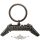 Metallica - Keychain.  3D Logo.  import fém kulcstartó