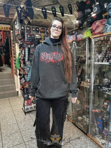 SLIPKNOT VINTAGE Oversize kapucnis pulóver