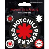 RED HOT CHILI PEPPERS . Vinyl stickers. matrica szett