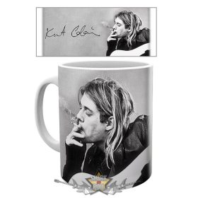 NIRVANA - COBAIN gitár.  zenekaros bögre 