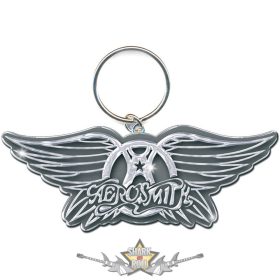 AEROSMITH - Keychain.  Wings Logo   import fém kulcstartó