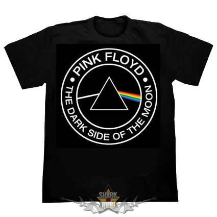 PINK FLOYD - DARK SIDE LOGO.  S.ZF. 620.  zenekaros póló