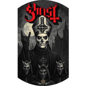 GHOST - EMIRATUS..  medál, dog tag.