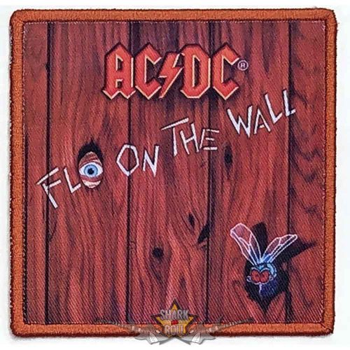 AC/DC -  Standard Printed Patch - Fly On The Wall.. hímzett felvarró